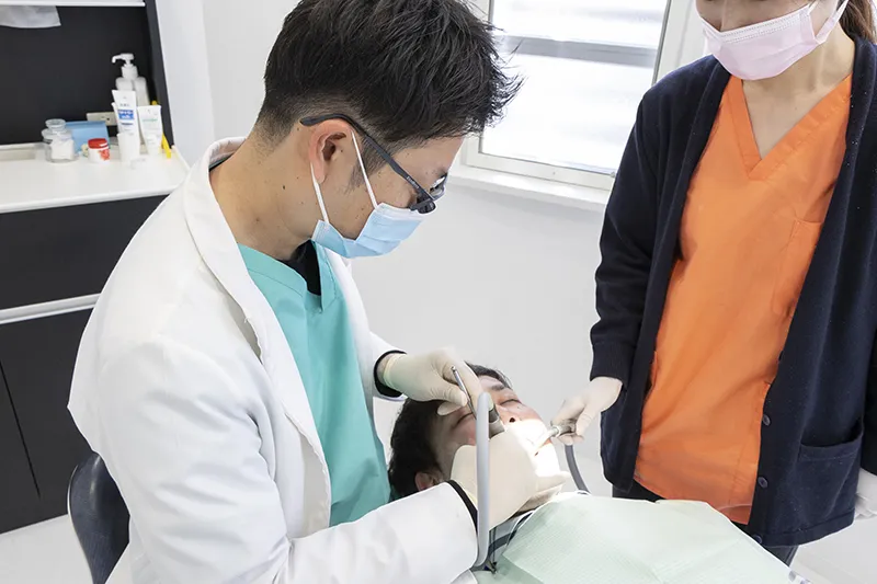 症状がある方は応急処置